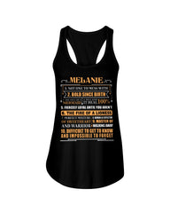 Melanie Characteristic Limited Classic T-Shirt - Ladies Flowy Tank - Youth Tee