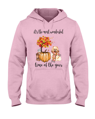 Pomeranian - The Most Wonderful Time T-Shirt - Hoodie - Ladies Tee