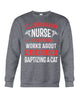 Image of Nurse - Calm Down Works Limited Classic T- Shirt - Sweatshirt - Unisex Tank Top