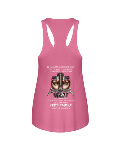 Septiembre Tote Bag - Unisex Tank Top - Ladies Flowy Tank