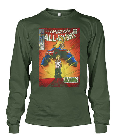 Amazing All Night Limited Classic T-Shirt - Guys Tee - Unisex Long Sleeve