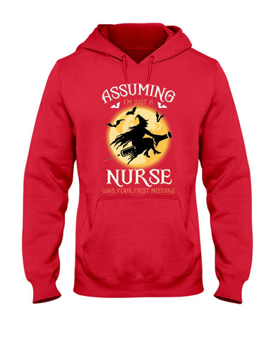 Assuming Nurse Witch Limited Classic T-Shirt - Ladies Tee - Hoodie