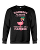 Image of Flamingos Are Awesome Limited Classic T-Shirt - Guys Tee - Sweatshirt