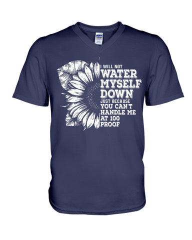 Water Myself Down Sunflower Limited Classic T-Shirt - Hoodie - Guys V-Neck