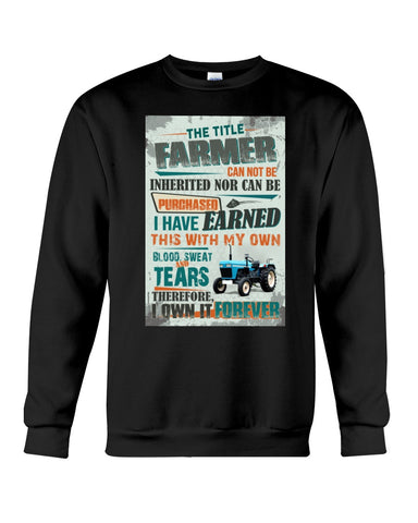 Farmer Can Not Be Inherited Nor Can Be Purchase Limited Classic T- Shirt - Sweatshirt - Unisex Tank Top