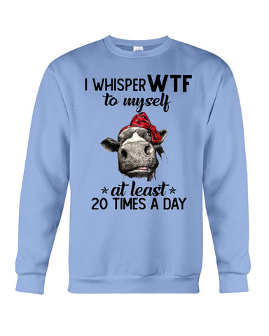 Whisper Wtf Cow Limited Classic T-Shirt - Sweatshirt - Unisex Tank Top