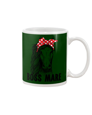 Boss Mare Horse Limited Classic T- Shirt - Unisex Long Sleeve - Mug