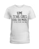 Image of Texas Girl Cuss Too Much Limited Classic T- Shirt - Ladies Tee - Guys V-Neck