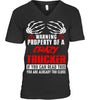 Image of Crazy Trucker Limited Classic T- Shirt - Hoodie - Guys V-Neck