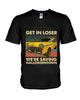 Image of Get In Loser We're Saving Halloweentown Tote Bag - Hoodie - Guys V-Neck