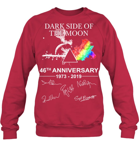 Dark Side Of The Moon 46Th Anniversary Limited Classic T- Shirt - Sweatshirt - Ladies Tee