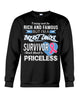 Image of I'm A Breast Cancer Survivor And That's Priceless Limited Classic T- Shirt - Sweatshirt - Unisex Tank Top