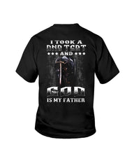 I Took A Dna Test And God Is My Father Tote Bag - Youth Tee - Hoodie