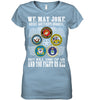 Image of We May Joke About Another Branch Limited Classic T-Shirt - Guys V-Neck - Ladies V-Neck