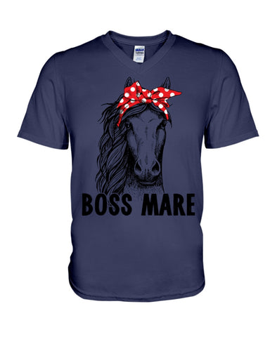 Boss Mare Horse Limited Classic T- Shirt - Hoodie - Guys V-Neck