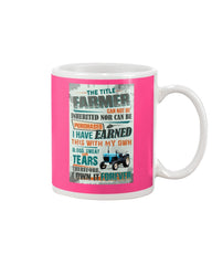 Farmer Can Not Be Inherited Nor Can Be Purchase Limited Classic T- Shirt - Mug - Poster