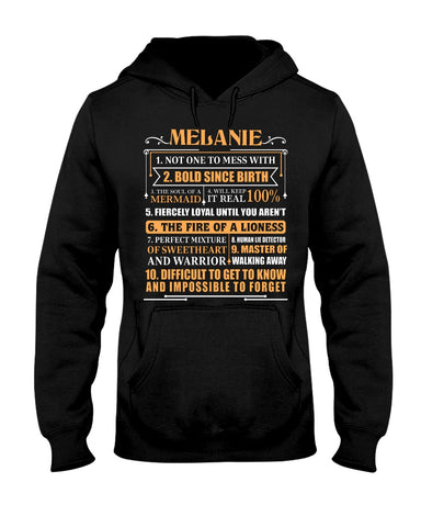 Melanie Characteristic Limited Classic T-Shirt - Ladies Tee - Hoodie