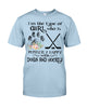 Image of A Big Fan Of Dogs And Hockey Girl Limited Classic T-Shirt - Guys Tee - Unisex Long Sleeve