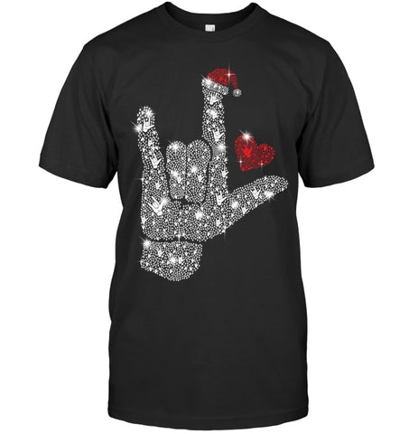 Sign Language Bright T-Shirt - Guys Tee - Ladies Tee