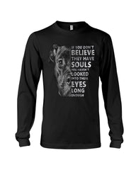 Look Into Pitbull's Eye T-Shirt - Unisex Long Sleeve - Mug