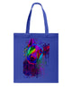 Image of Coloful Dog Limited Classic T- Shirt - Unisex Long Sleeve - Basketweave Tote Bag