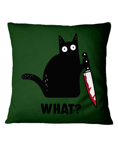 Murdered Cat T-Shirt - Pillow Cover