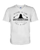 Image of Welcome To Camp Take A Hike Limited Classic T-Shirt - Guys V-Neck - Basketweave Tote Bag