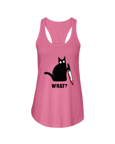 Murdered Cat T-Shirt - Ladies Flowy Tank - Youth Tee