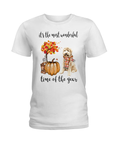 Goldendoodle - The Most Wonderful Time T-Shirt - Hoodie - Ladies Tee