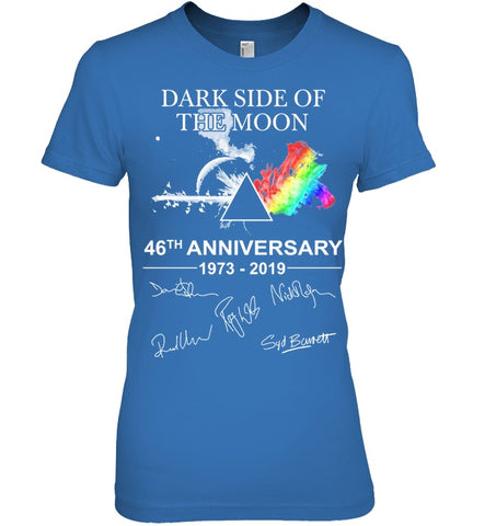 Dark Side Of The Moon 46Th Anniversary Limited Classic T- Shirt - Sweatshirt - Ladies Tee