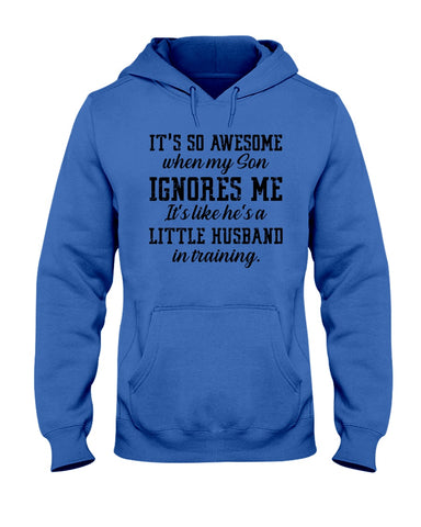 Little Husband In Training T-Shirt - Hoodie - Guys V-Neck