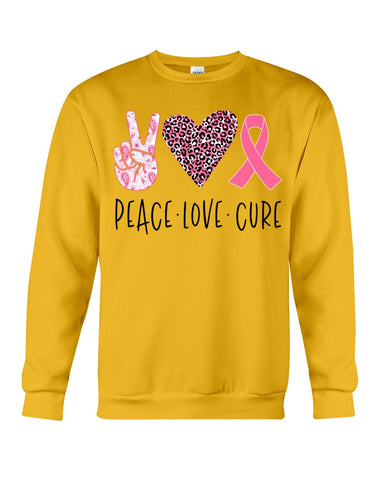 Peace-Love-Cure Sweet Limited Classic T-Shirt - Guys Tee - Sweatshirt