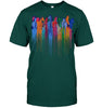 Image of Coloful Horse Limited Classic T_Shirt - Guys Tee - Unisex Long Sleeve