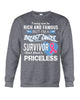 Image of I'm A Breast Cancer Survivor And That's Priceless Limited Classic T- Shirt - Sweatshirt - Unisex Tank Top