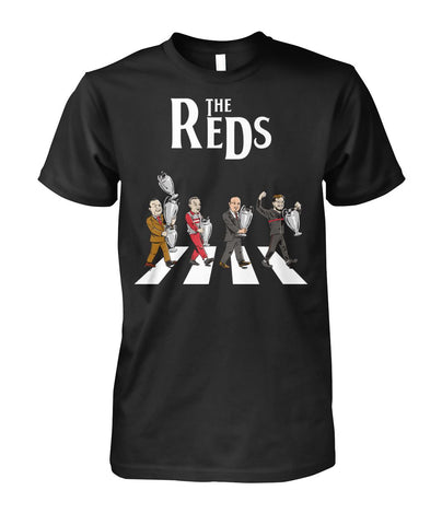 The Reds Walking In The Street Limited Classic T-Shirt - Guys Tee - Unisex Long Sleeve