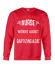 Image of Nurse - Calm Down Works Limited Classic T- Shirt - Sweatshirt - Unisex Tank Top