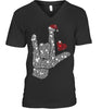 Image of Sign Language Bright T-Shirt - Guys V-Neck - Unisex Tank Top