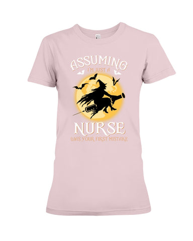 Assuming Nurse Witch Limited Classic T-Shirt - Ladies Tee - Hoodie