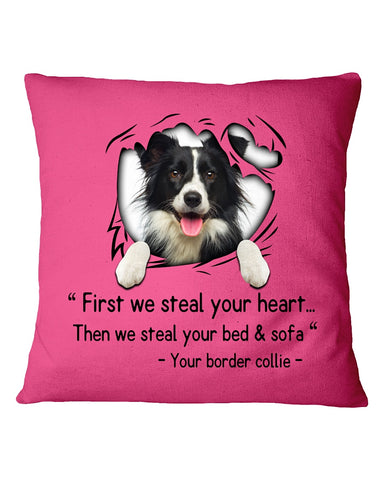 A True Friend Border Collie Limited Classic T-Shirt - Horizontal Poster - Pillow Cover