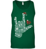 Image of Sign Language Bright T-Shirt - Guys V-Neck - Unisex Tank Top