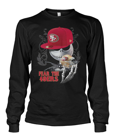 Fear The 49Ers Limited Classic T-Shirt - Guys Tee - Unisex Long Sleeve