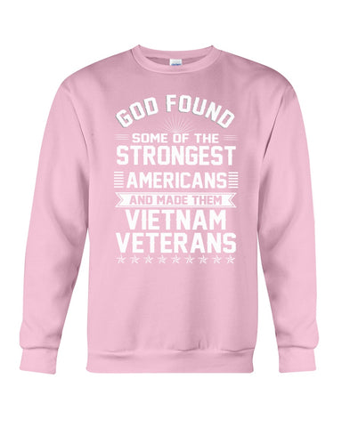 Vietnam Veterans- Strongest Americans Tote Bag - Sweatshirt - Unisex Tank Top