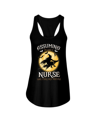 Assuming Nurse Witch Limited Classic T-Shirt - Unisex Tank Top - Ladies Flowy Tank