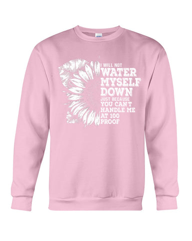 Water Myself Down Sunflower Limited Classic T-Shirt - Guys Tee - Sweatshirt