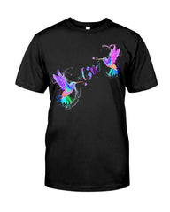 Coloful Couple Of Birds Fall In Love Limited Classic T- Shirt - Guys Tee - Sweatshirt