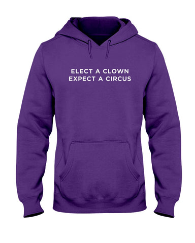 Elect A Clown - Expect A Circus Limited Classic T-Shirt - Hoodie - Guys V-Neck