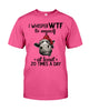 Image of Whisper Wtf Cow Limited Classic T-Shirt - Guys Tee - Unisex Long Sleeve