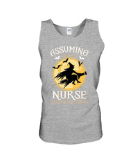 Assuming Nurse Witch Limited Classic T-Shirt - Unisex Tank Top - Ladies Flowy Tank