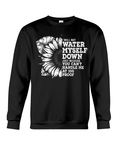 Water Myself Down Sunflower Limited Classic T-Shirt - Guys Tee - Sweatshirt