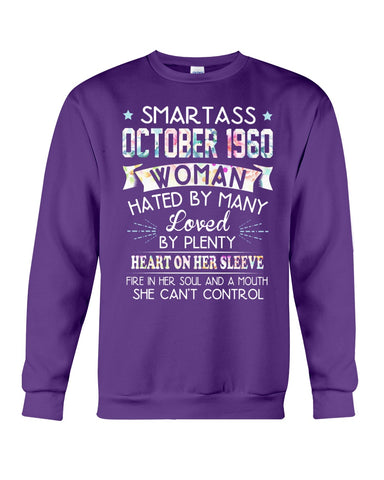 Smartass October 1960 Tote Bag - Sweatshirt - Unisex Tank Top